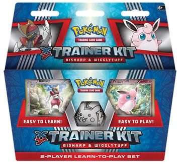 XY Trainer Kit Bisharp and Wigglytuff set logo