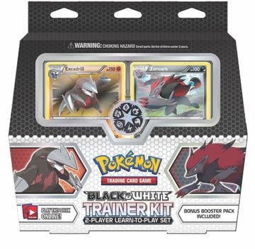 BW Trainer Kit Excadrill and Zoroark set logo