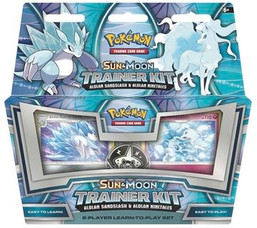 SM Trainer Kit Alolan Sandslash and Alolan Ninetales set logo