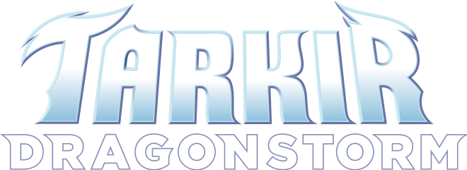 Tarkir Dragonstorm set logo