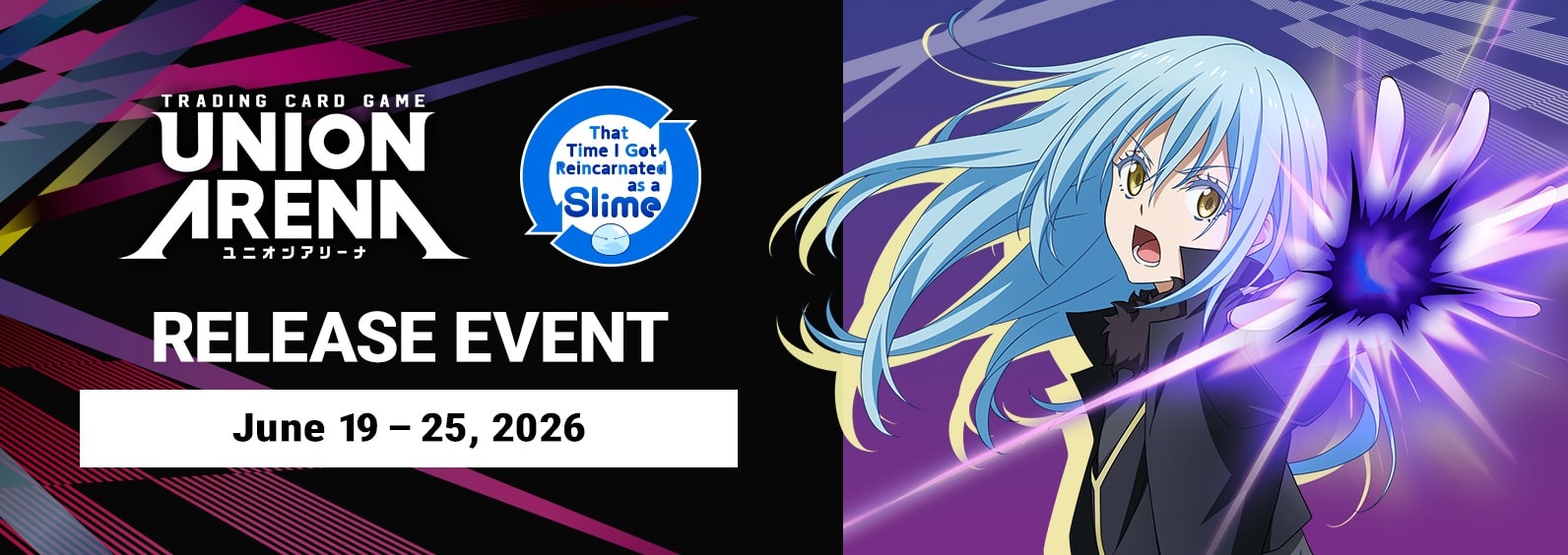 UE20BT That Time I Got Reincarnated as a Slime Release Event Cards set logo