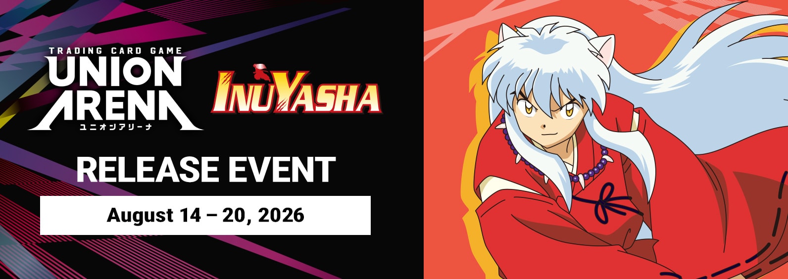 UE23BT Inuyasha Release Event Cards set logo