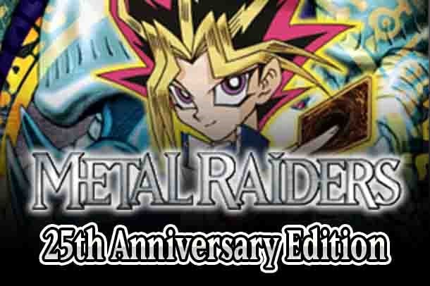 Metal Raiders 25th Anniversary Edition set logo