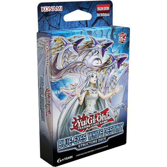 Structure Deck Blue Eyes White Destiny set logo
