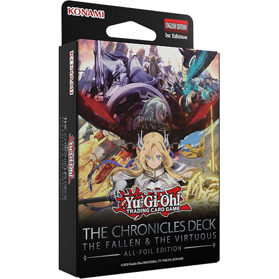 THE CHRONICLES DECK The Fallen and The Virtuous All Foil Edition set logo