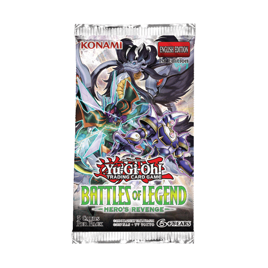 Battles of Legend Heros Revenge set logo