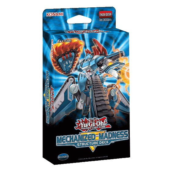 Structure Deck Mechanized Madness set logo