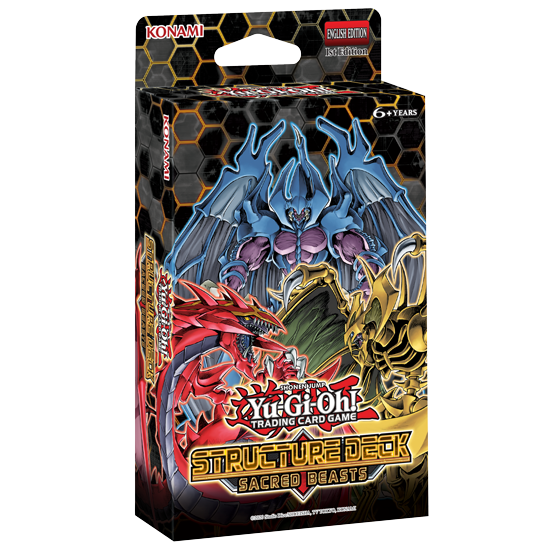 Structure Deck Sacred Beasts set logo