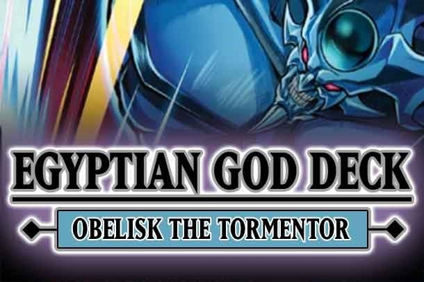 Egyptian God Deck Obelisk the Tormentor set logo